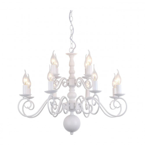 подвесная люстра arte lamp a1129lm-12wh в Брянске
