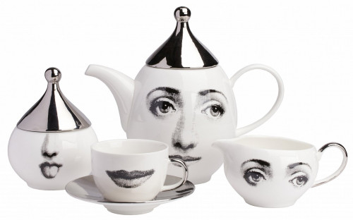 чайный сервиз пьеро форназетти faces silver в Брянске