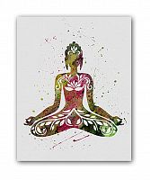 постер yoga а4 в Брянске