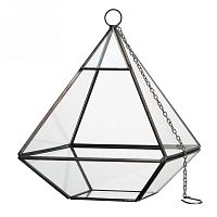 флорариум стеклянный с подвесом diamond shape в Брянске