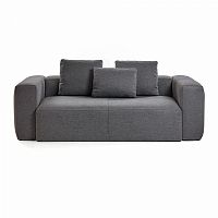диван blok sofa 2 темно-серый от la forma (ex julia grup) в Брянске