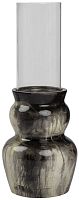 подсвечник фигурный серый со стеклом colors grey, 76 см в Брянске