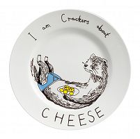 тарелка i am crackers about cheese в Брянске