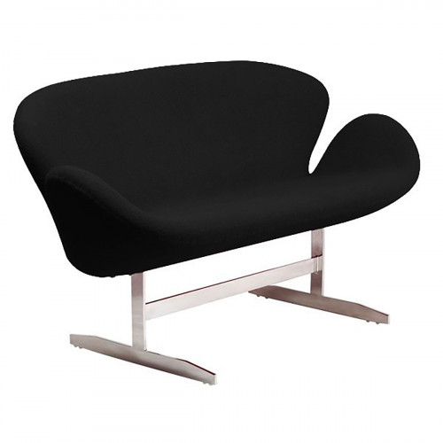 диван swan sofa прямой черный в Брянске