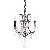 люстра 19th c. rococo iron & clear crystal round vol.i бронза в Брянске