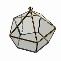 флорариум стеклянный в винтажном стиле diamond shape в Брянске