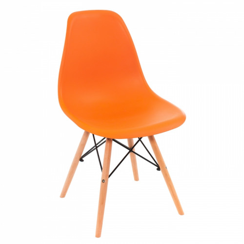 стул деревянный eames pc-015 orange в Брянске