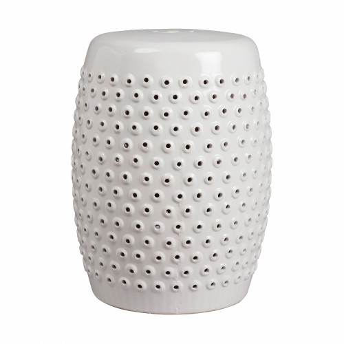 керамический столик-табурет cutwork garden stool белый в Брянске