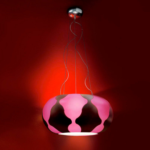 подвесной светильник flan fucsia/marrone от leucos в Брянске