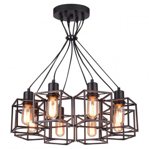 подвесная люстра lussole loft lsp-9541 в Брянске