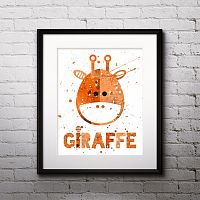постер giraffe а4 в Брянске