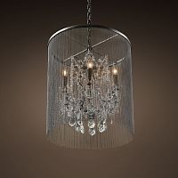 люстра vaille от delight collection никель в Брянске