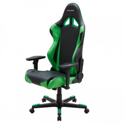 кресло геймерское dxracer racing черно-зеленое в Брянске