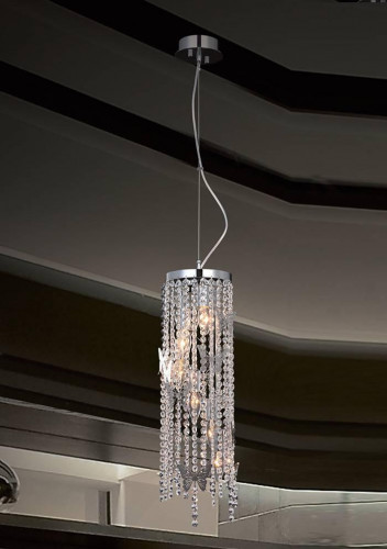 подвесной светильник crystal lux bloom sp chrome в Брянске