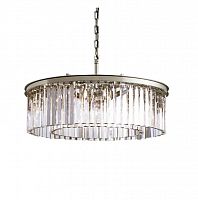 люстра prism silver 50 серебро, прозрачное стекло в Брянске