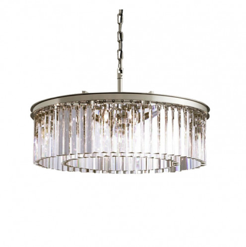 люстра prism silver 50 серебро, прозрачное стекло в Брянске