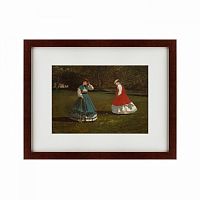 картина: a game of croquet, 1866 в Брянске