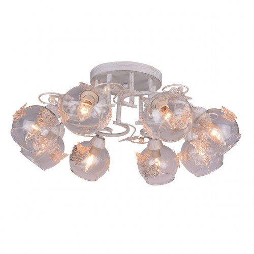 потолочная люстра arte lamp alessandra a5004pl-8wg в Брянске