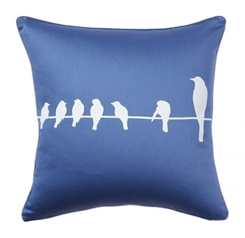 подушка с птичками birdies on a wire diamond-blue в Брянске