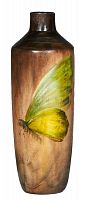 ваза настольная fresco yellow butterfly в Брянске
