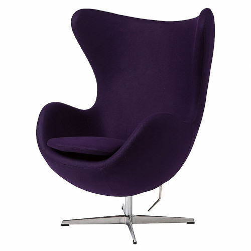 кресло egg chair темно-фиолетовое в Брянске