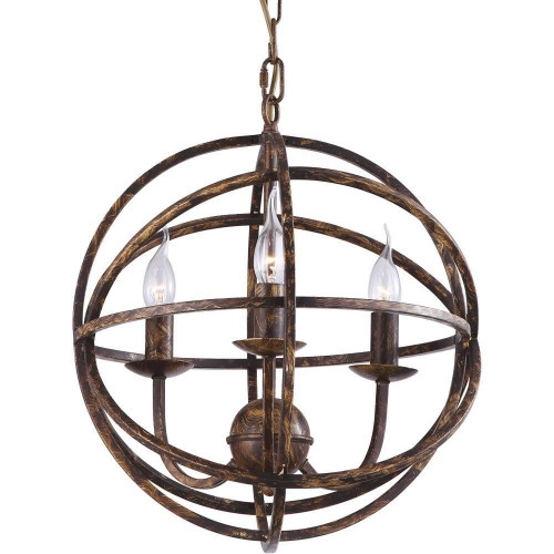 подвесная люстра arte lamp kopernik a1703sp-3br в Брянске